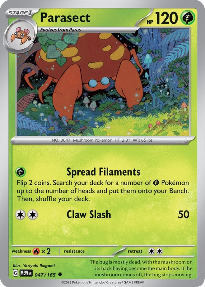 Parasect (047/165) [MEW]