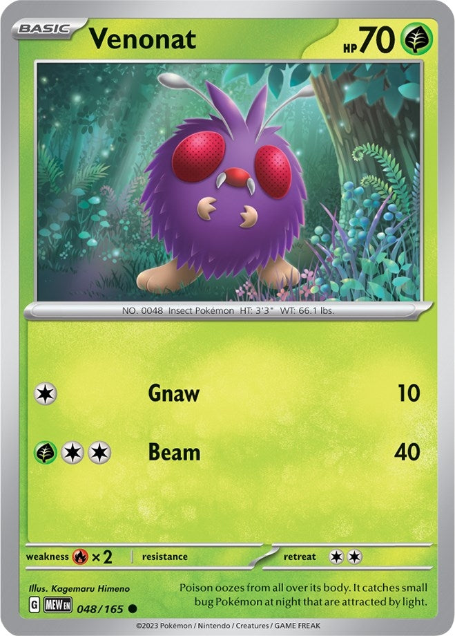 Venonat (048/165) [MEW]