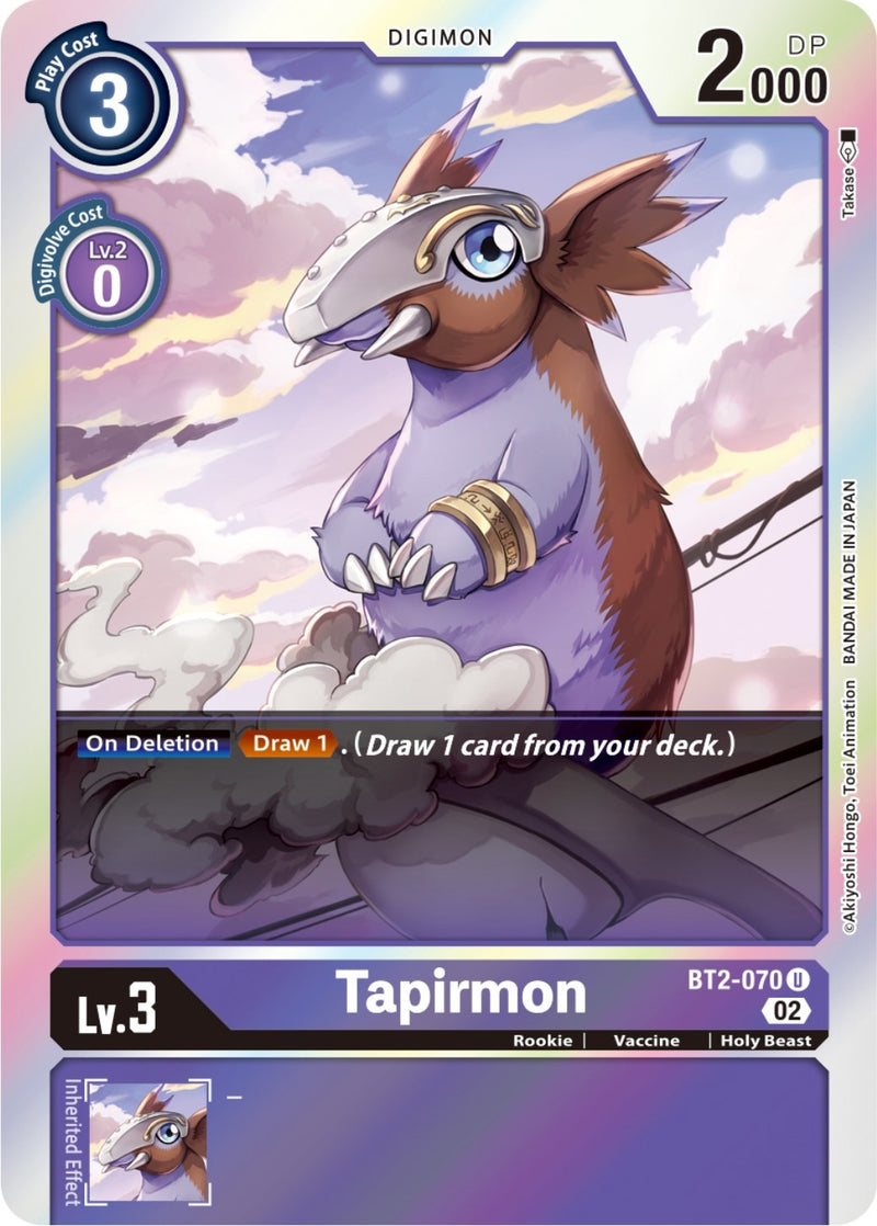 Image for Tapirmon (Resurgence Booster Reprint) [Resurgence Booster]