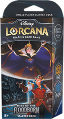 Disney Lorcana Rise of the Floodborn Starter Deck Amber and Sapphire () [2]