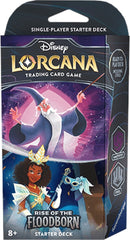 Disney Lorcana Rise of the Floodborn Starter Deck Amethyst and Steel () [2]