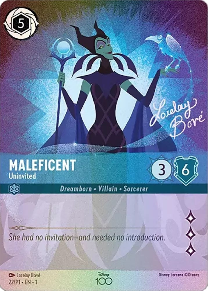 Maleficent Uninvited Alternate Art (22) [D100]