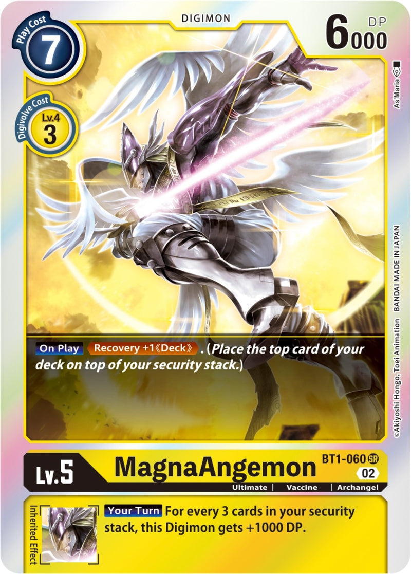 Image for MagnaAngemon - BT1-060 (Resurgence Booster Reprint) [Resurgence Booster]