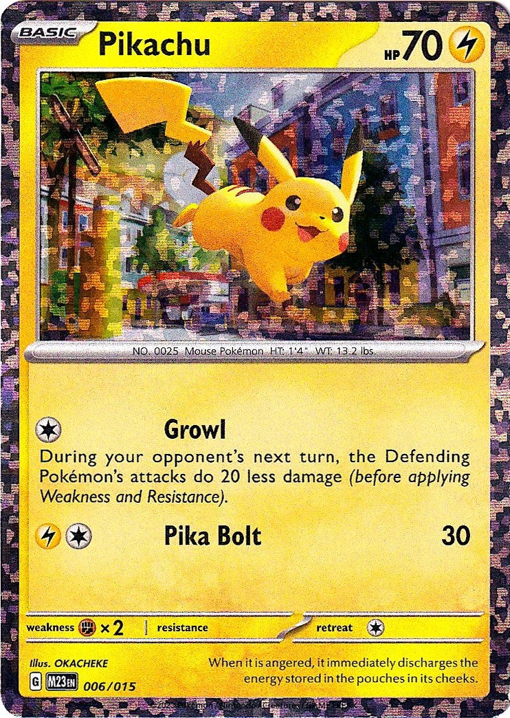 Pikachu (006/015) [M23]
