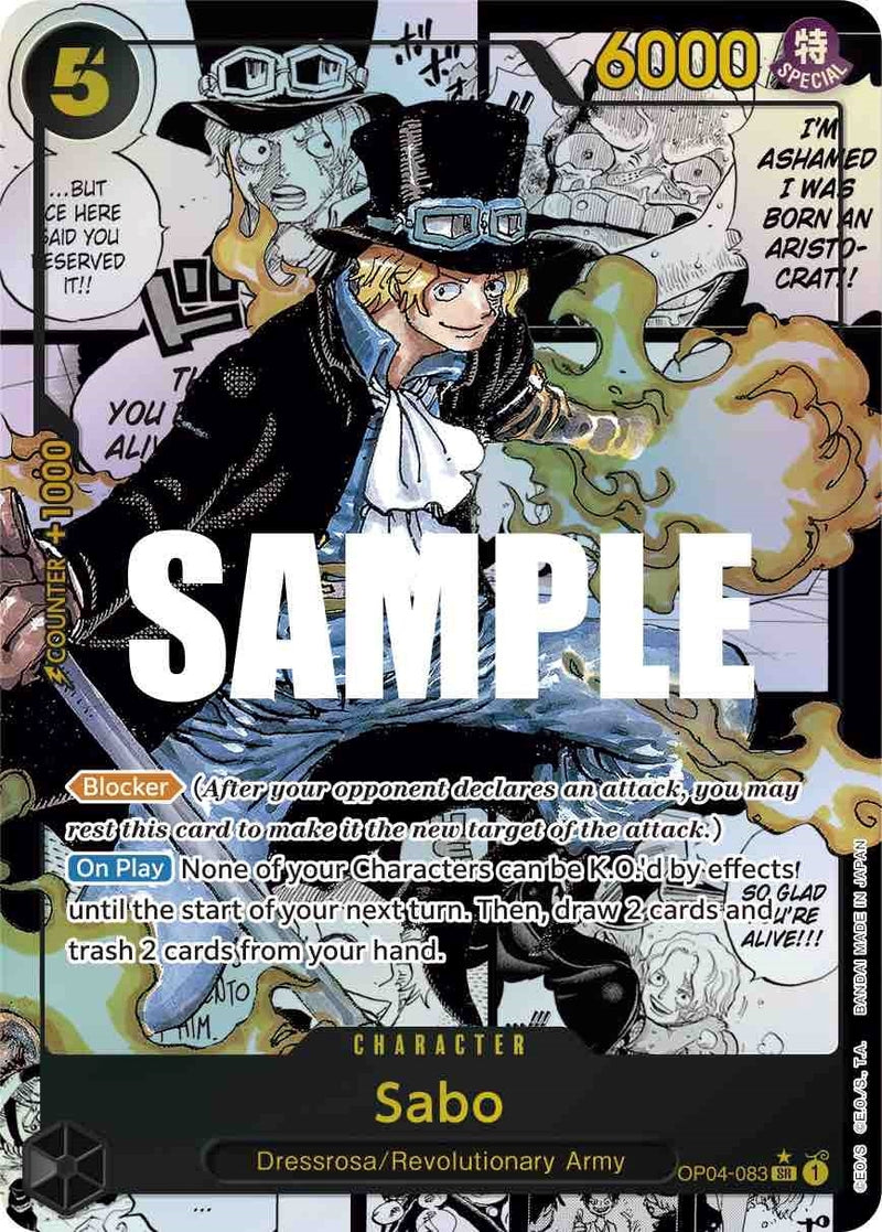 Sabo Alternate Art Manga (OP04-083) [OP04]