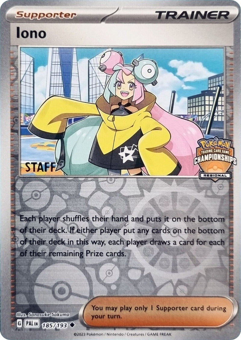 Iono 185 193 Regional Championships Staff (185/193) [PR]