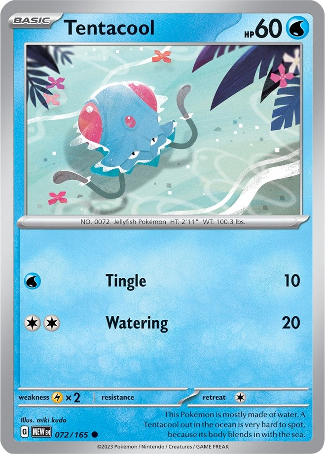 Tentacool (072/165) [MEW]