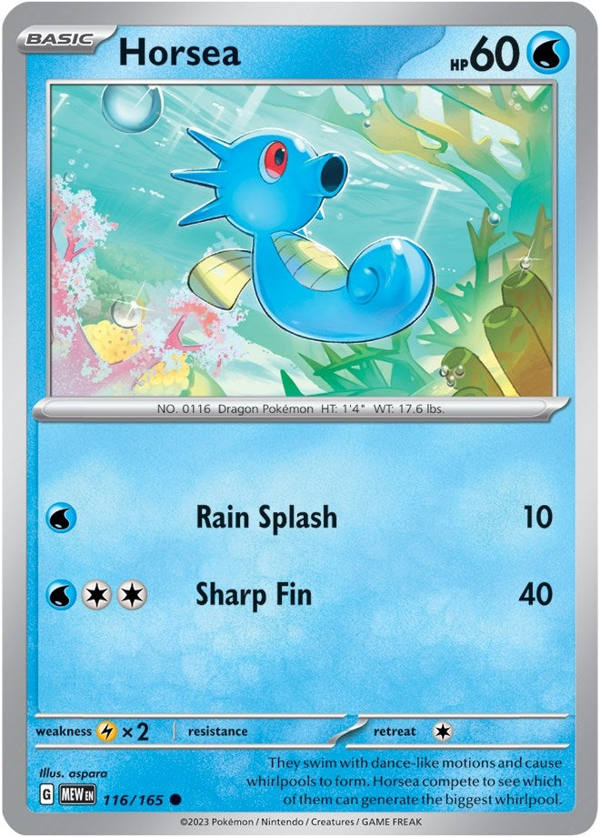 Horsea (116/165) [MEW]