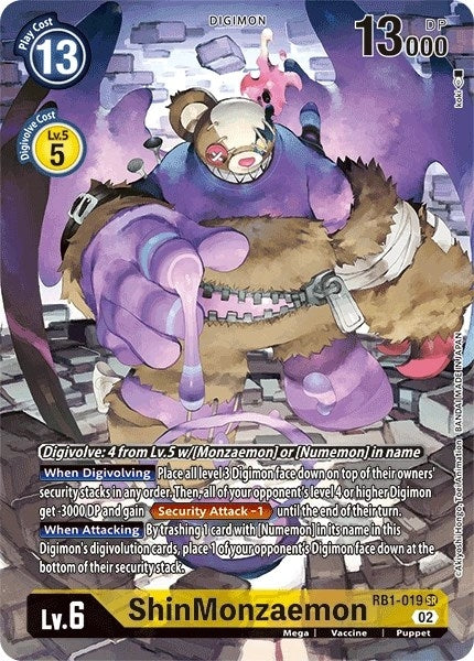 Image for ShinMonzaemon (Textured Alternate Art) [Resurgence Booster]