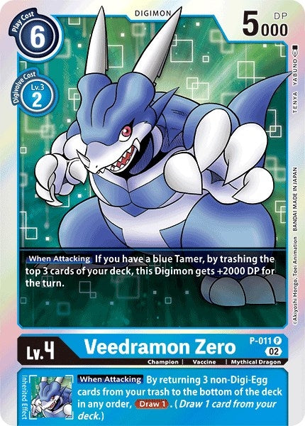 Image for Veedramon Zero - P-011 (Resurgence Booster Reprint) [Resurgence Booster]