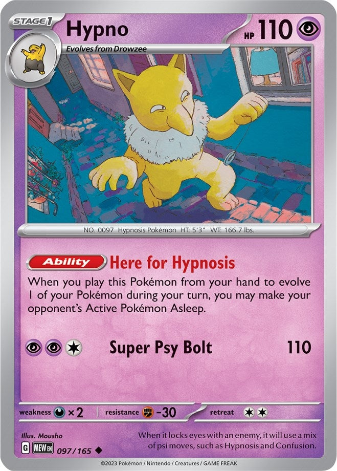 Hypno (097/165) [MEW]