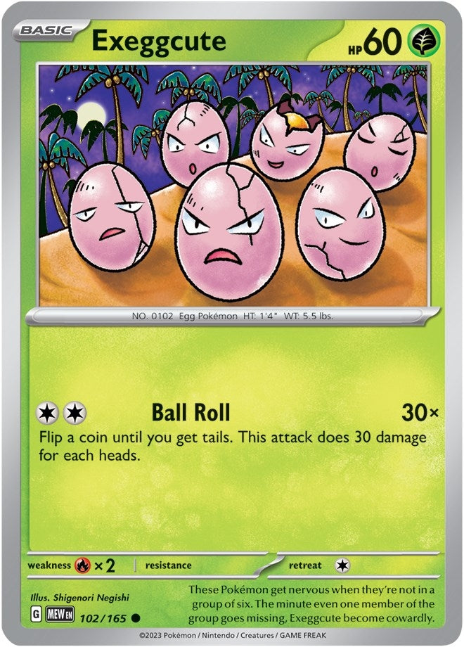 Exeggcute (102/165) [MEW]