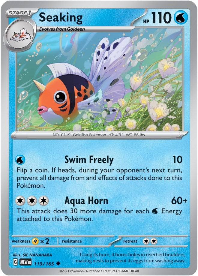 Seaking (119/165) [MEW]
