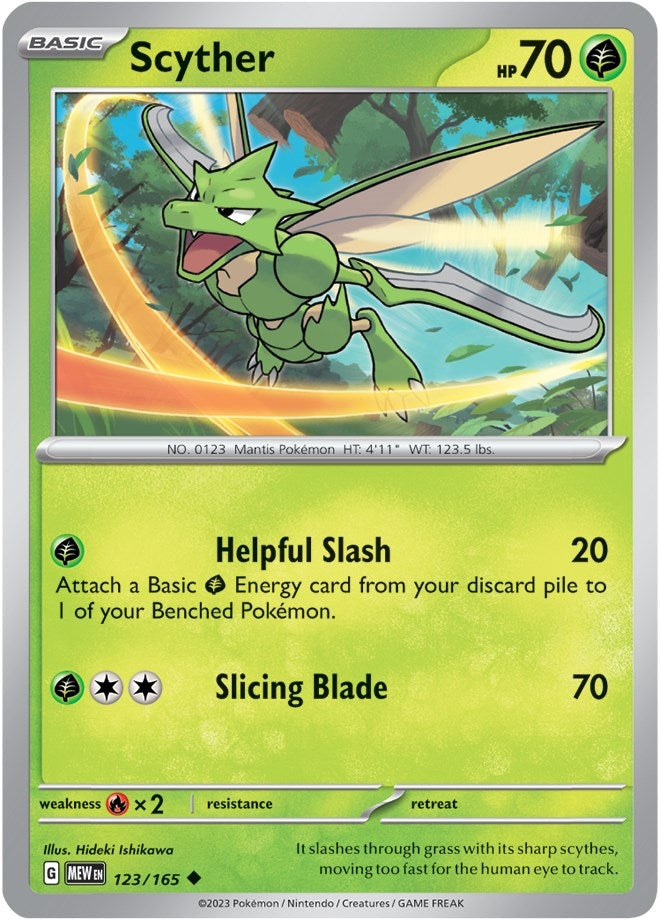 Scyther (123/165) [MEW]