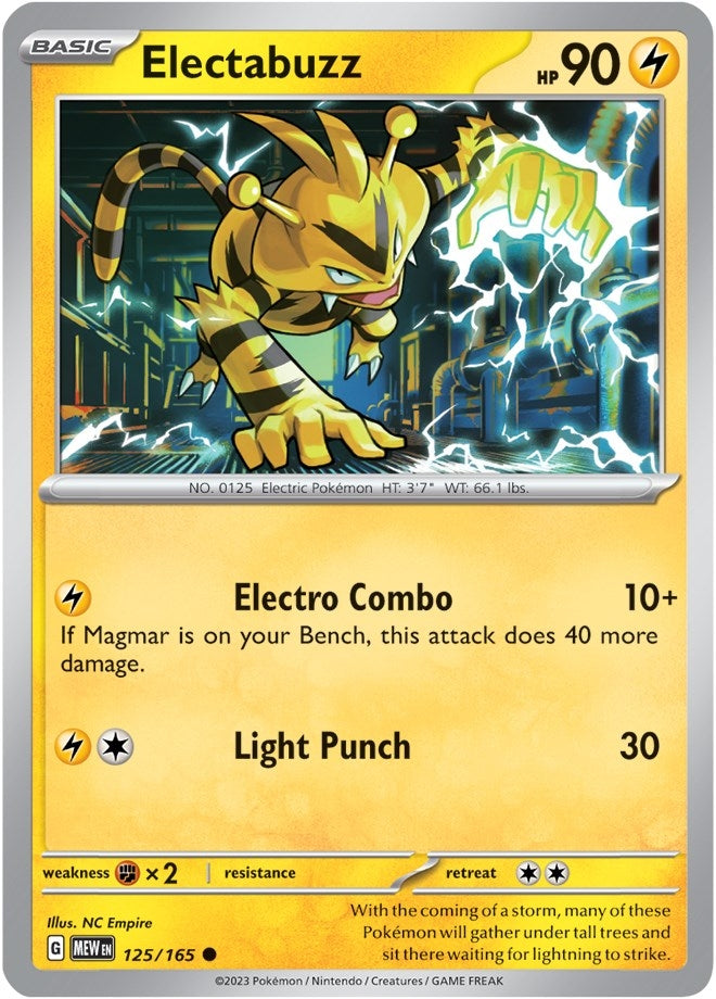 Electabuzz (125/165) [MEW]