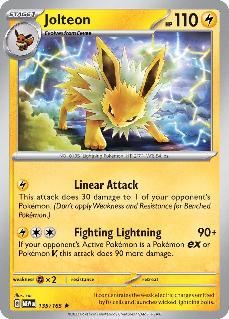 Jolteon (135/165) [MEW]