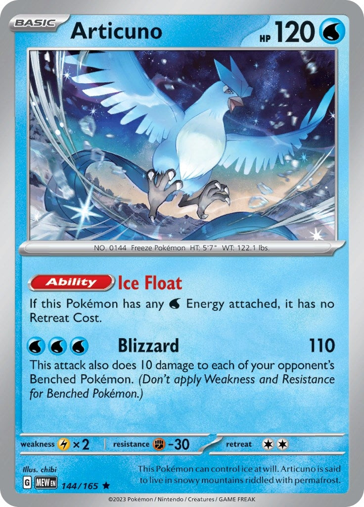 Articuno (144/165) [MEW]