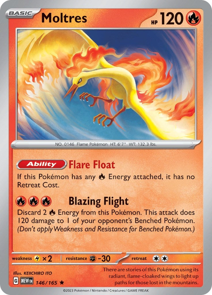 Moltres (146/165) [MEW]