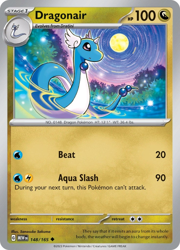 Dragonair 148 165 (148/165) [MEW]