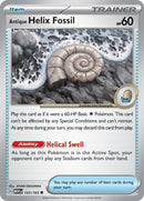 Antique Helix Fossil (153/165) [MEW]