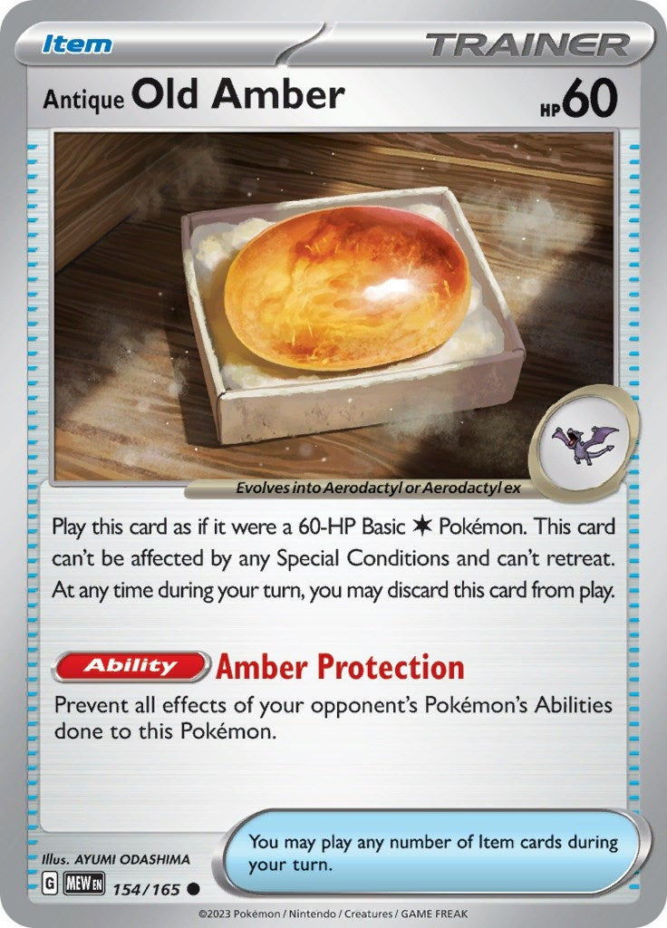 Antique Old Amber (154/165) [MEW]