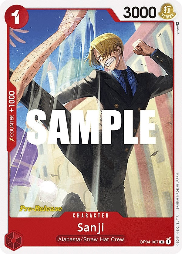 Sanji 007 (OP04-007) [OP04 PRE]