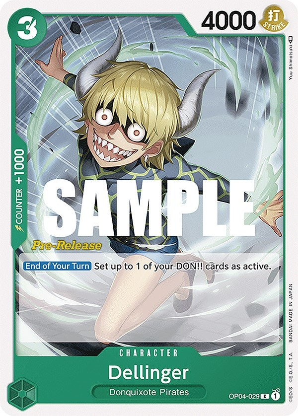 Dellinger (OP04-029) [OP04 PRE]