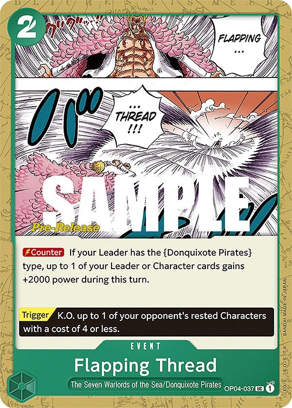 Flapping Thread (OP04-037) [OP04 PRE]