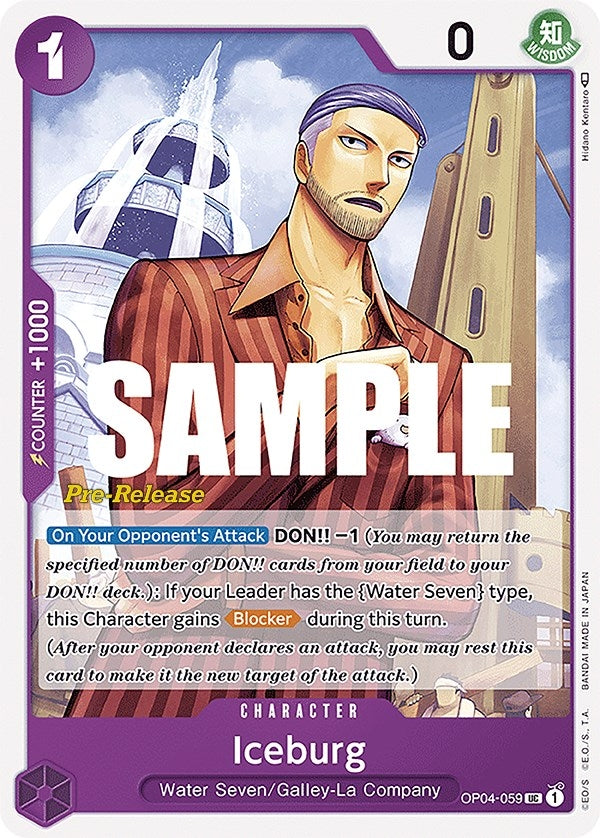 Iceburg (OP04-059) [OP04 PRE]