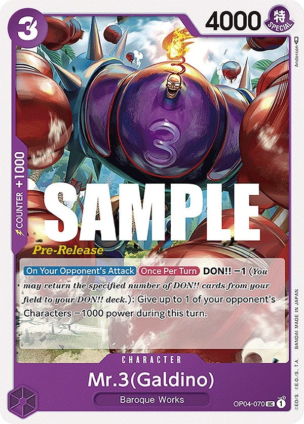 Mr3 Galdino (OP04-070) [OP04 PRE]