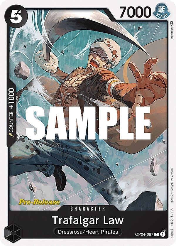 Trafalgar Law (OP04-087) [OP04 PRE]