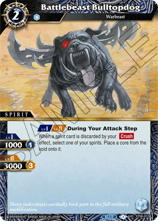 Battlebeast Bulltopdog (ST06-011) [ST06]