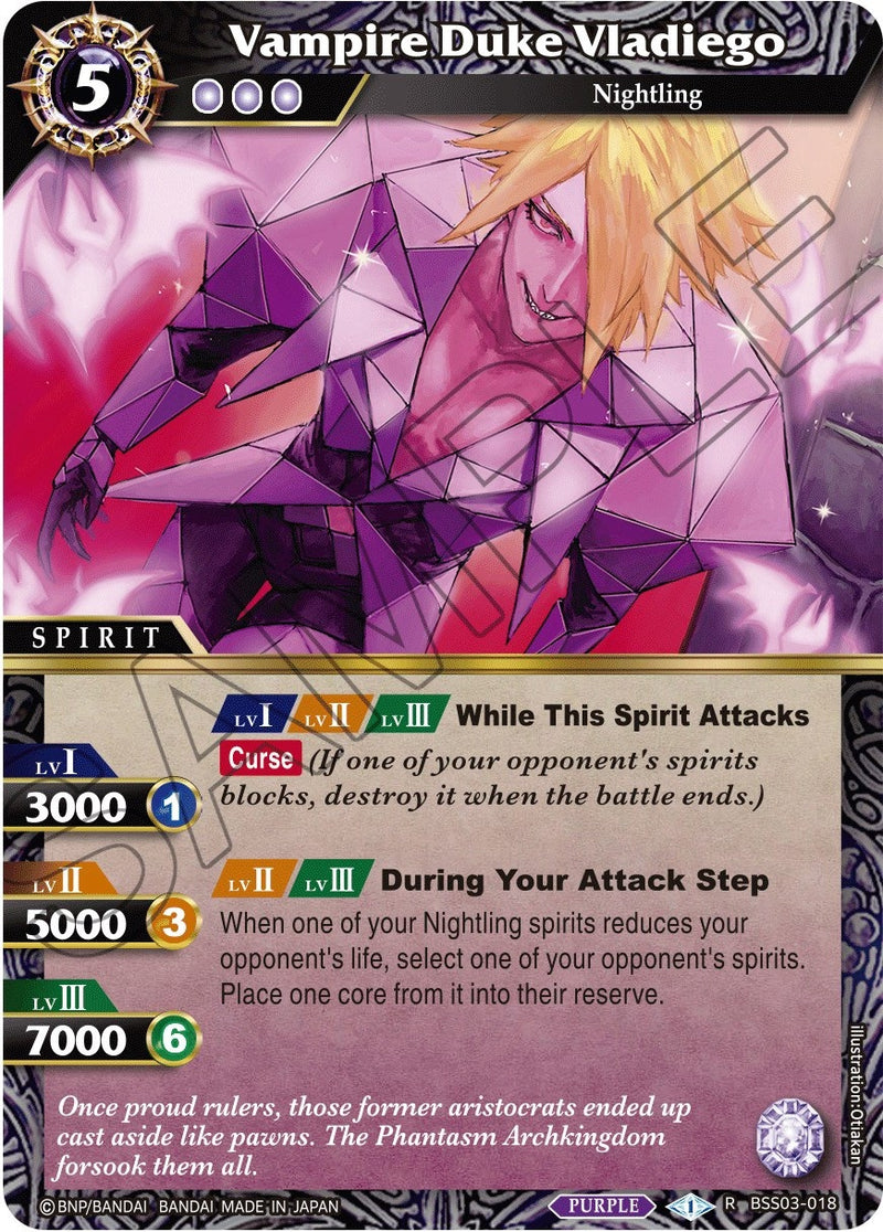 Vampire Duke Vladiego (BSS03-018) [BSS03]
