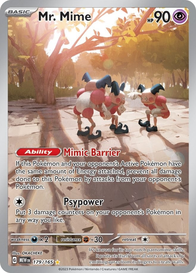 Mr Mime 179 165 (179/165) [MEW]