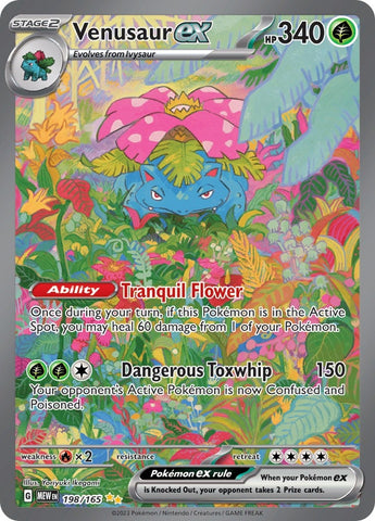 Venusaur ex 198 165 (198/165) [MEW]