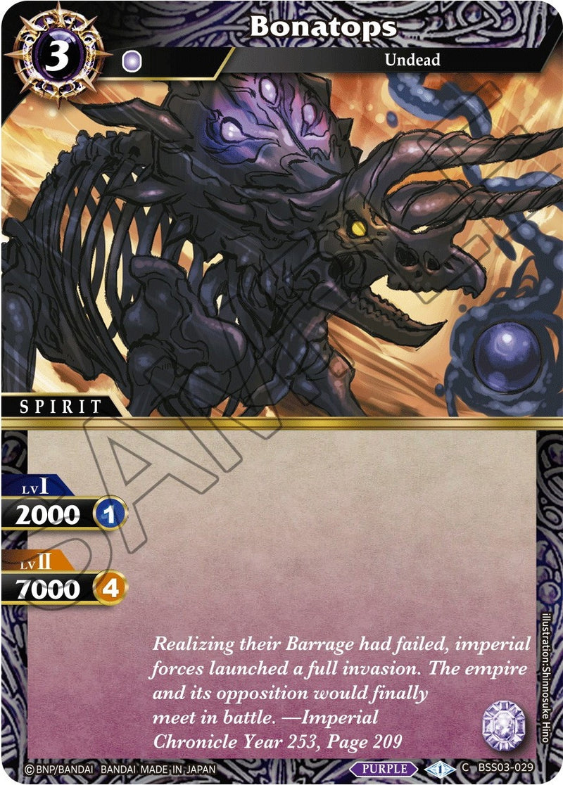Bonatops (BSS03-029) [BSS03]