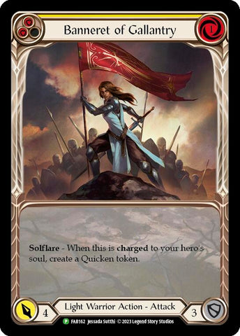 Image for Banneret of Gallantry - 162 [Flesh and Blood: Promo Cards]
