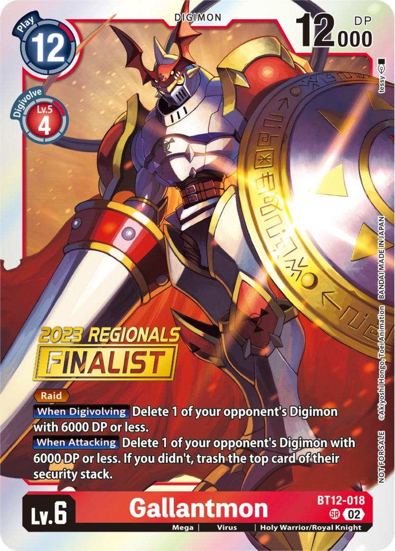 Image for Gallantmon (2023 Regionals Finalist) [Across Time]