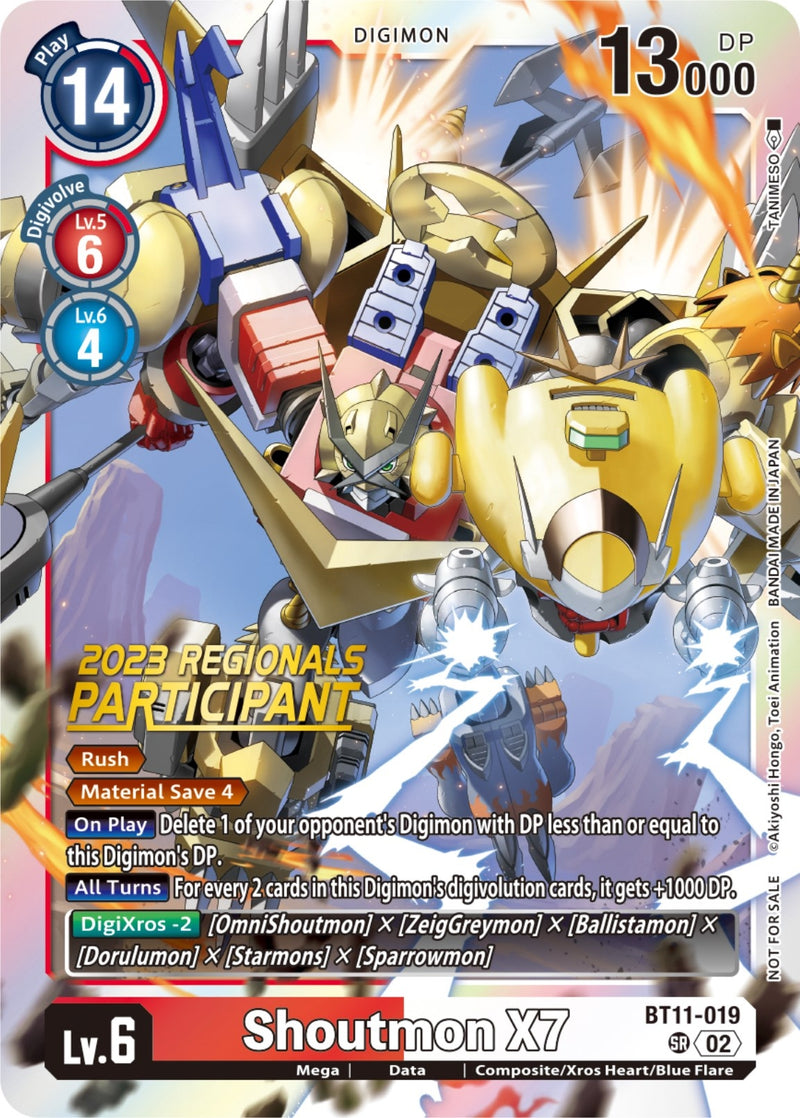 Image for Shoutmon X7 (2023 Regionals Participant) [Dimensional Phase]