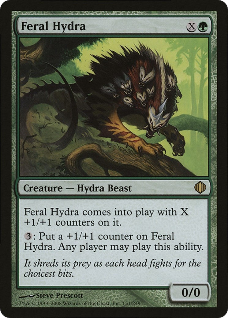 Feral Hydra Magic Player Rewards 2009 (131) [OVER]
