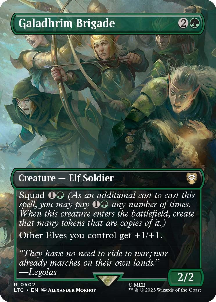 Galadhrim Brigade Borderless (502) [LTC]