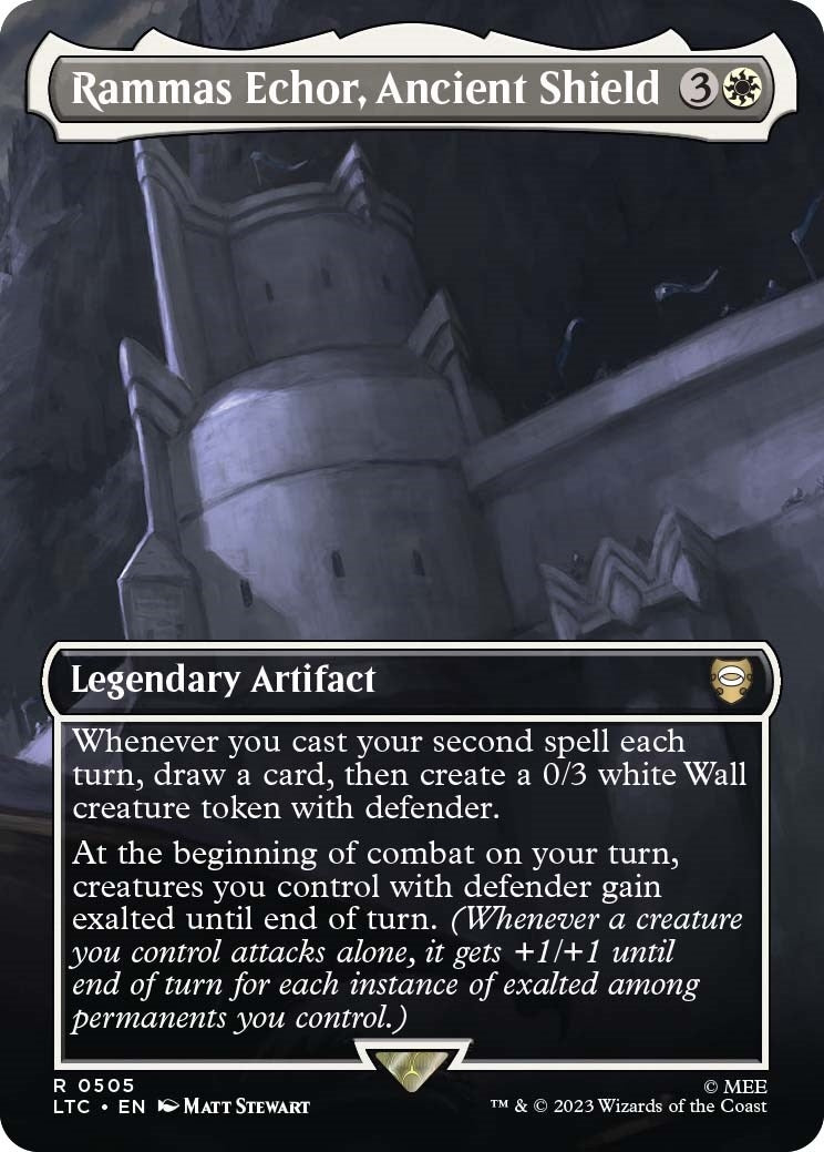 Rammas Echor Ancient Shield Borderless (505) [LTC]