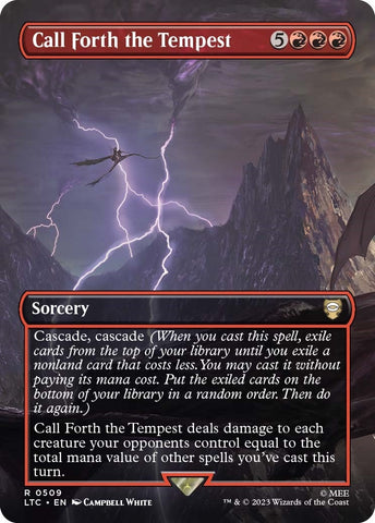Call Forth the Tempest Borderless (509) [LTC]