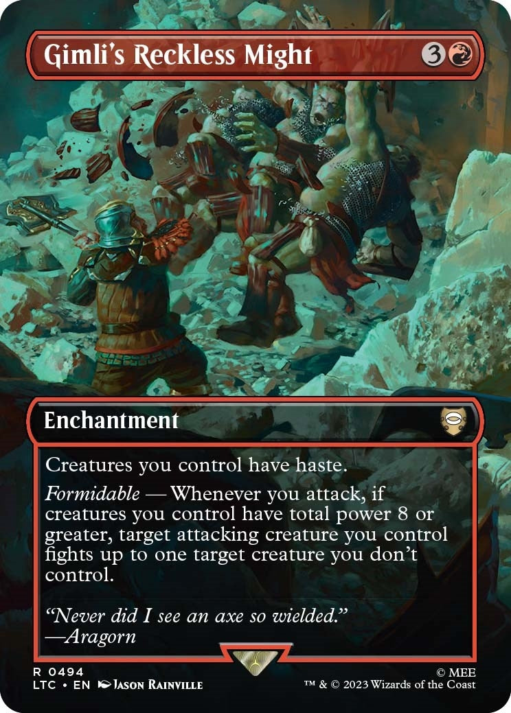 Gimlis Reckless Might Borderless (494) [LTC]