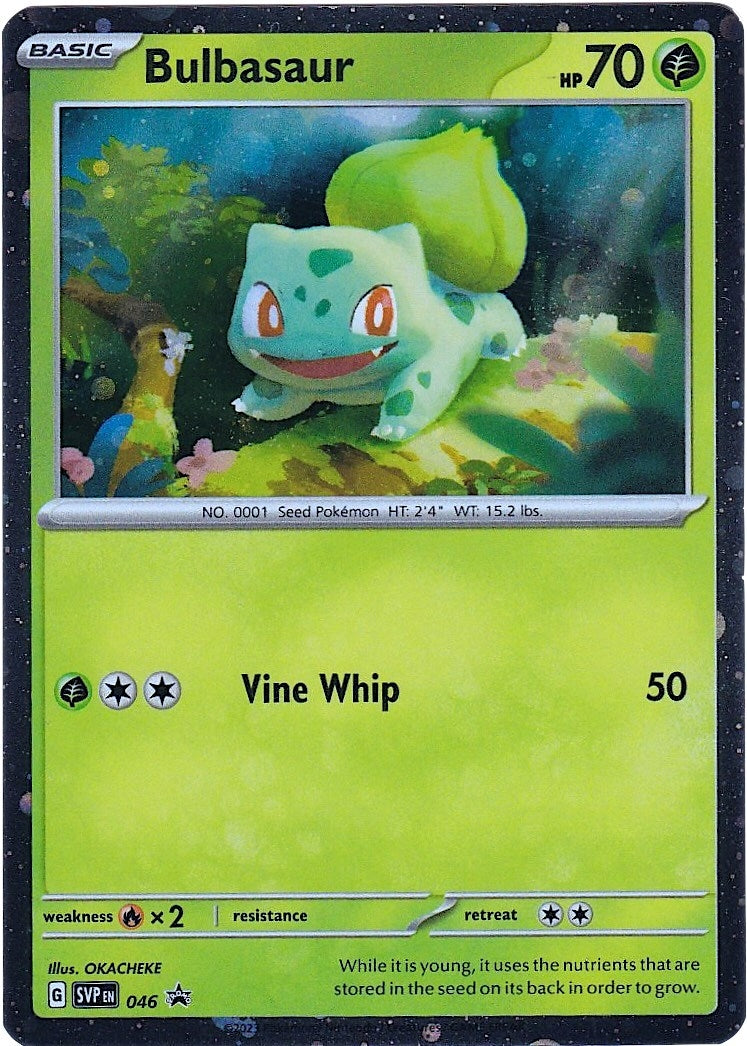 Bulbasaur - 046 (Cosmos Holo) (046) (SV: Scarlet & Violet Promo Cards)