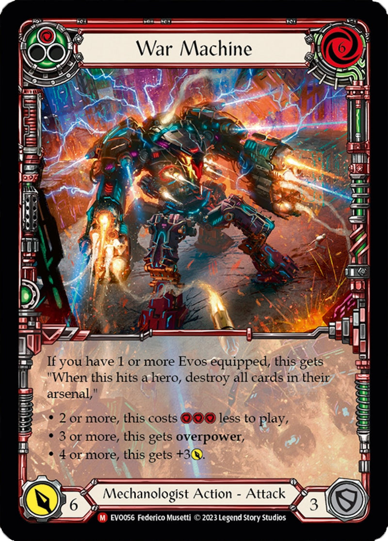Image for War Machine (Extended Art) [Bright Lights]