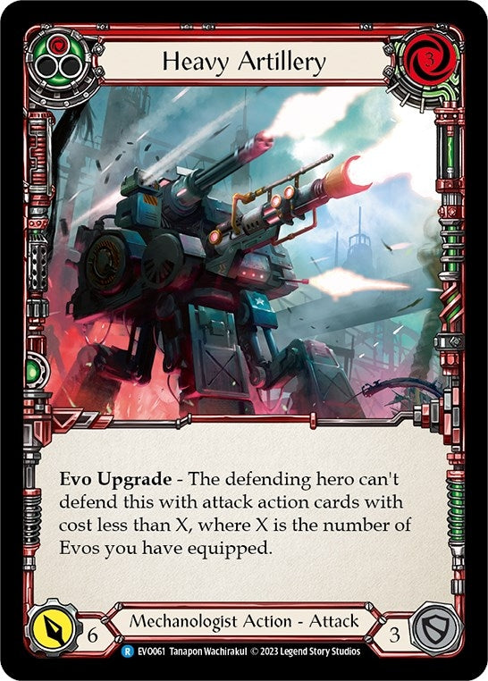 Image for Heavy Artillery (Red) [Bright Lights]