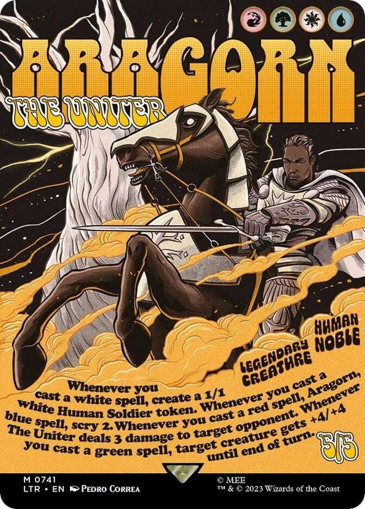 Aragorn the Uniter Borderless Poster (741) [LTR]