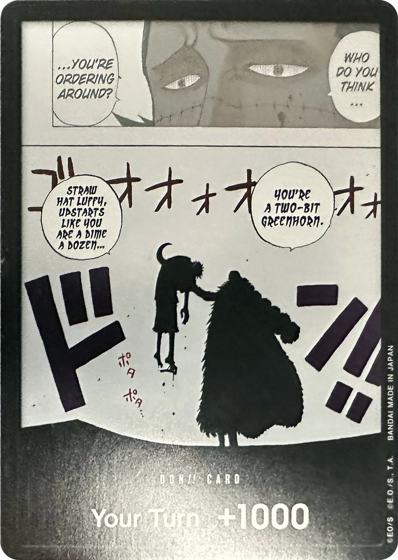 DON Card Black and White Special DON Card Pack [OP04]