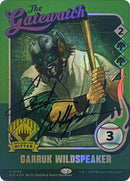 Garruk Wildspeaker 749 Autographed (749) [SLD]